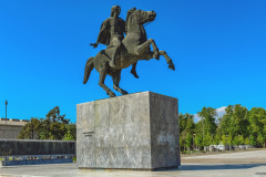 Görögország, Thesszaloniki (Nagy Sándor szobor)
