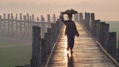 Burma - U Bein híd