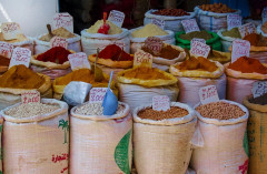 Marokkó, fűszerek