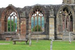 Skócia - Melrose Abbey