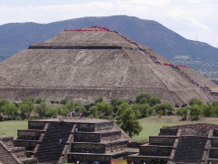 Mexikó, Teotihuacan, A nap piramisa