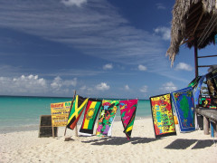 Jamaika, beach flags