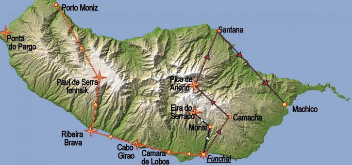 Madeira: körutazás